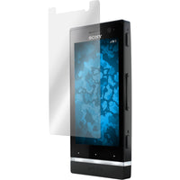 2 x Sony Xperia U Displayschutzfolie klar