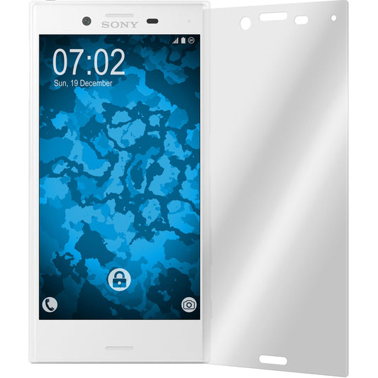 2 x Sony Xperia X Compact Displayschutzfolie klar Flexible F