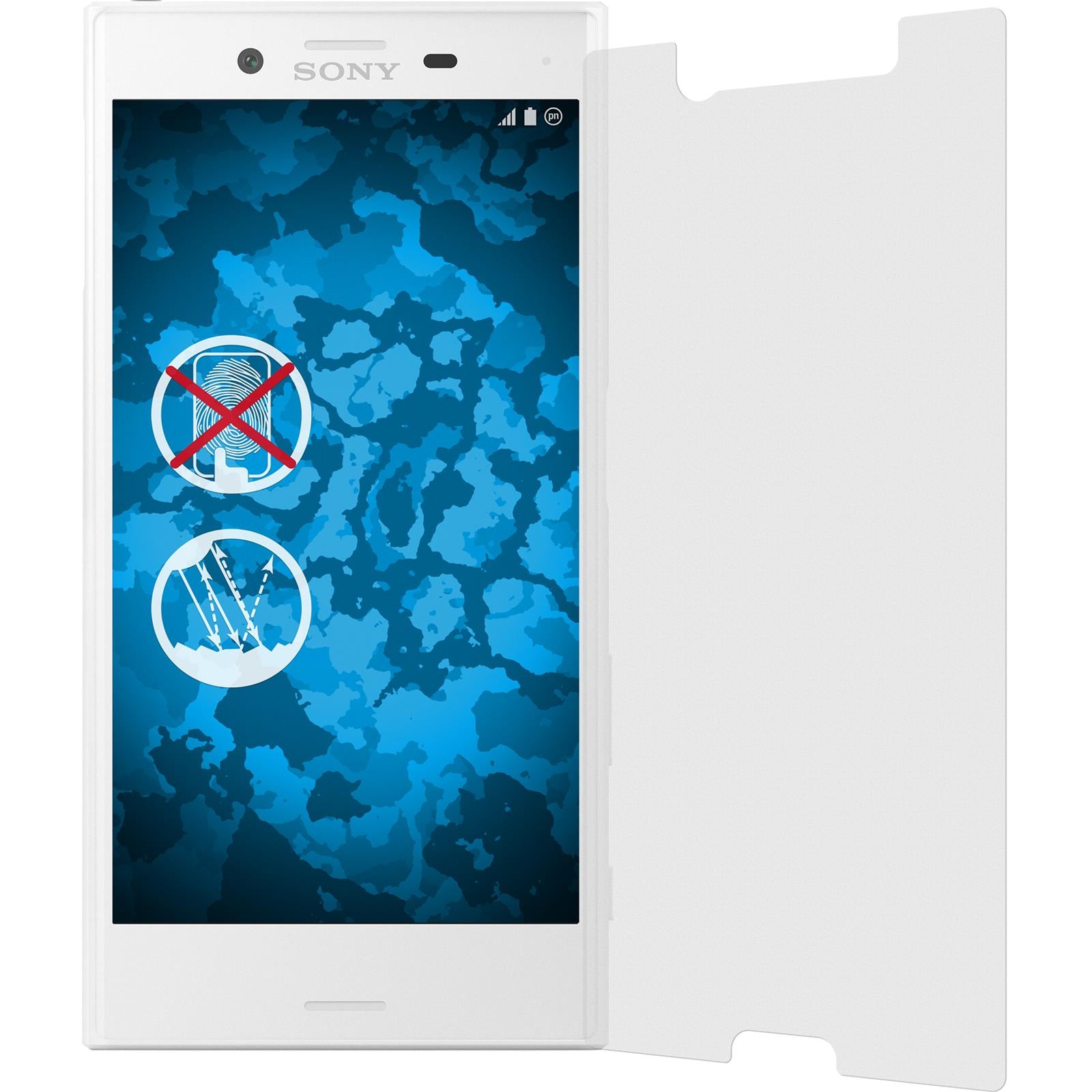 2 x Sony Xperia X Compact Displayschutzfolie matt
