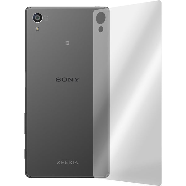 2 x Sony Xperia Z5 Displayschutzfolie Rückseite klar