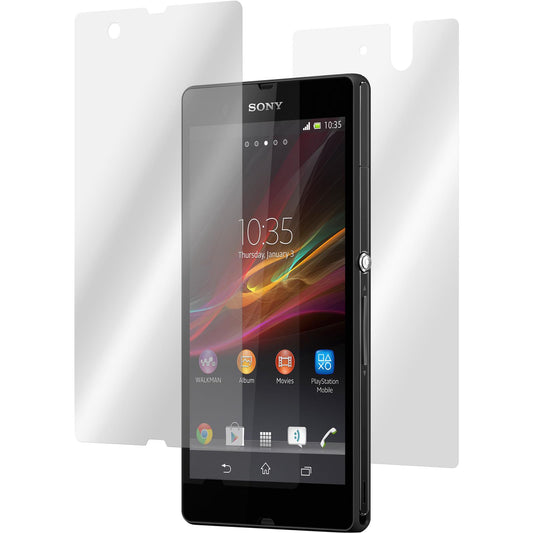 1 x Sony Xperia Z Displayschutzfolie klar Fullbody
