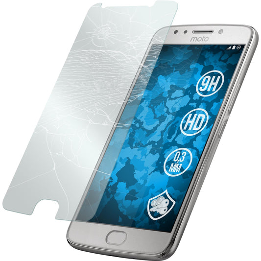 3 x Lenovo Moto E4 (EU Version) Glas-Displayschutzfolie klar