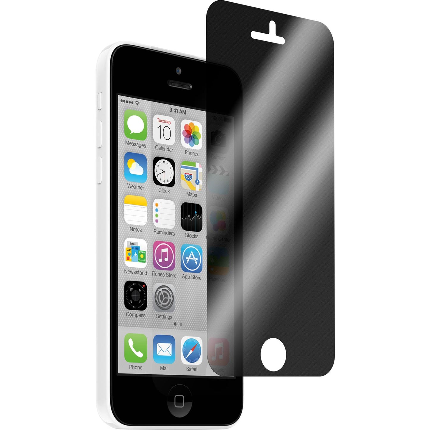 4 x Apple iPhone 5c Displayschutzfolie Privacy