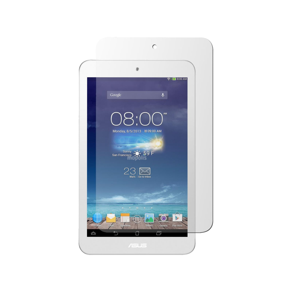 4 x Asus MeMo Pad 8 Displayschutzfolie klar