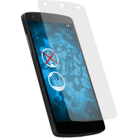 4 x Google Nexus 5 Displayschutzfolie matt