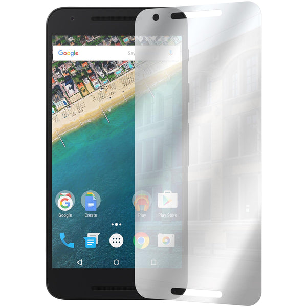 4 x Google Nexus 5X Displayschutzfolie verspiegelt