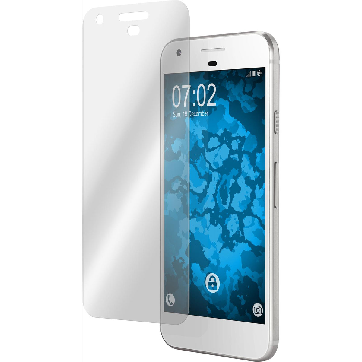 4 x Google Pixel XL Displayschutzfolie klar Flexible Folien