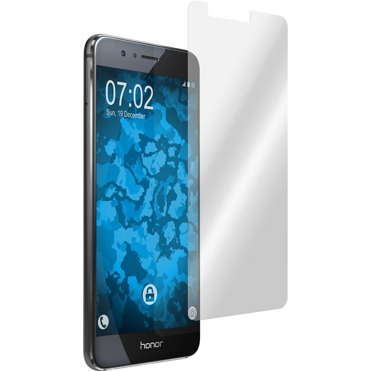 4 x Huawei Honor 8 Displayschutzfolie klar