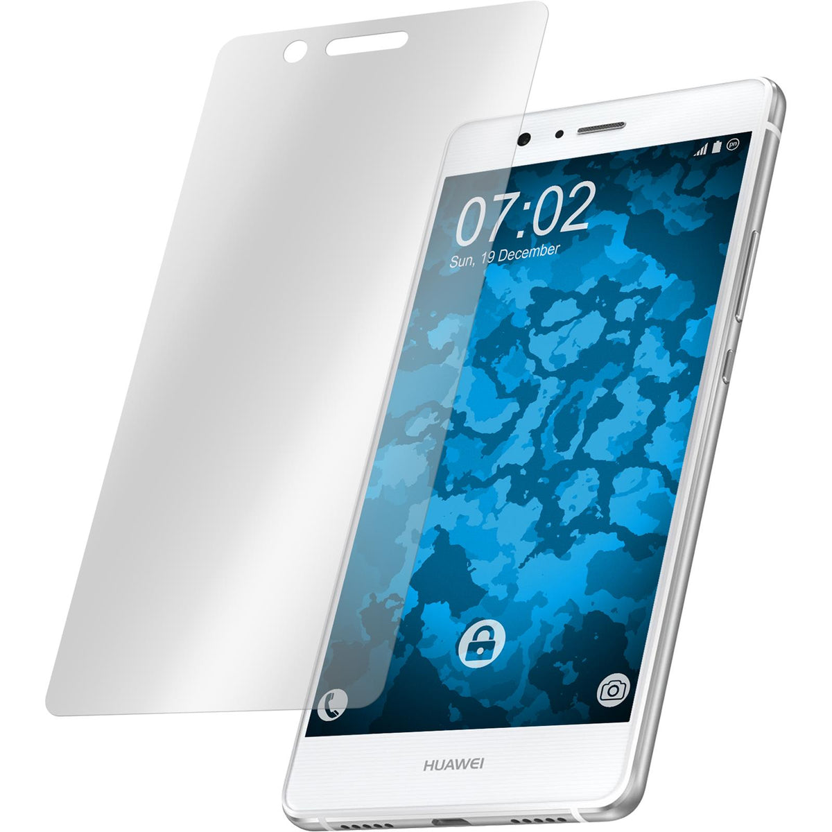 4 x Huawei P9 Lite Displayschutzfolie klar Flexible Folien