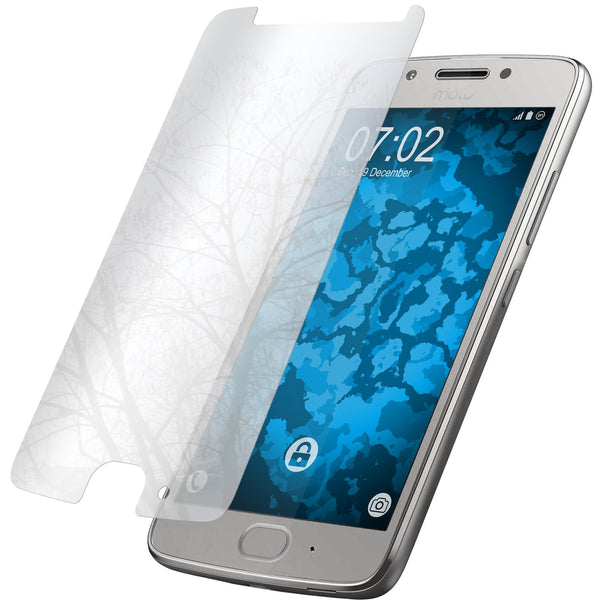 4 x Lenovo Moto G5 Displayschutzfolie verspiegelt