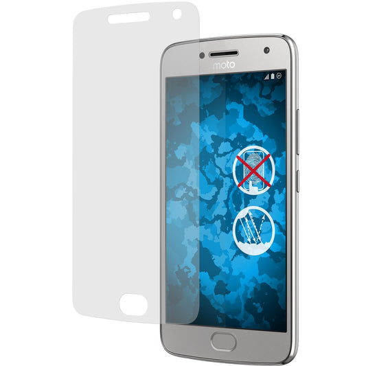 4 x Lenovo Moto G5 Plus Displayschutzfolie matt