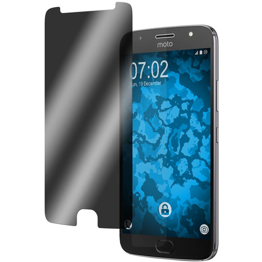 4 x Lenovo Moto G5s Displayschutzfolie Privacy