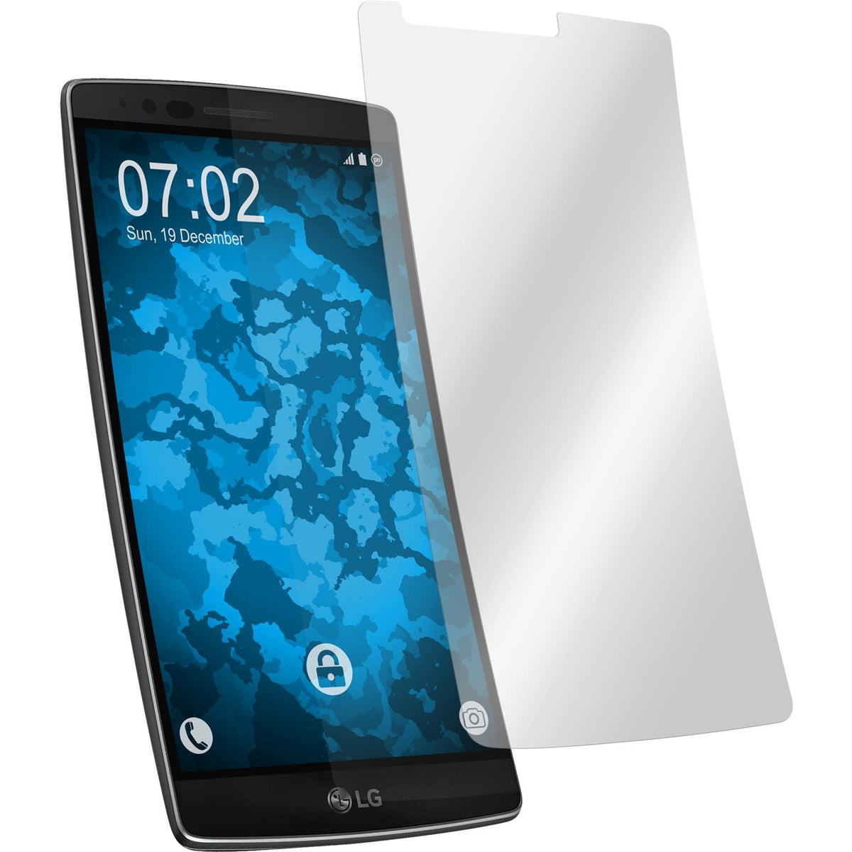 4 x LG G Flex 2 Displayschutzfolie klar