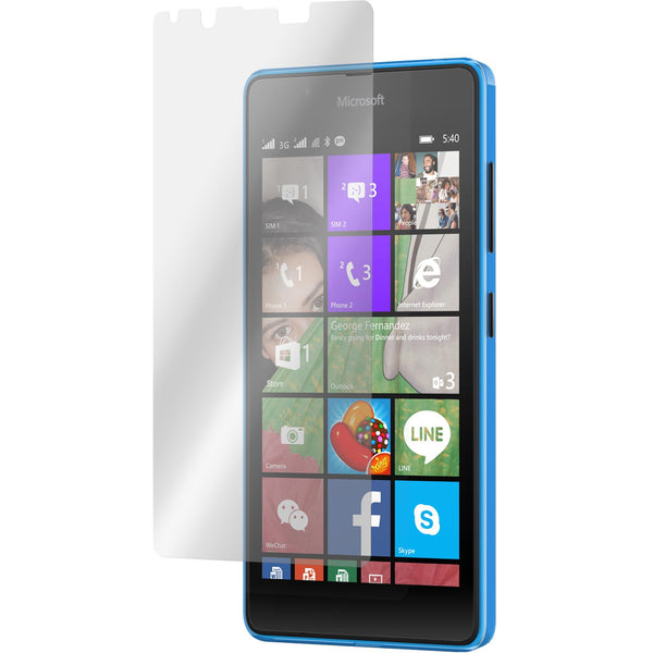 4 x Microsoft Lumia 540 Dual Displayschutzfolie klar