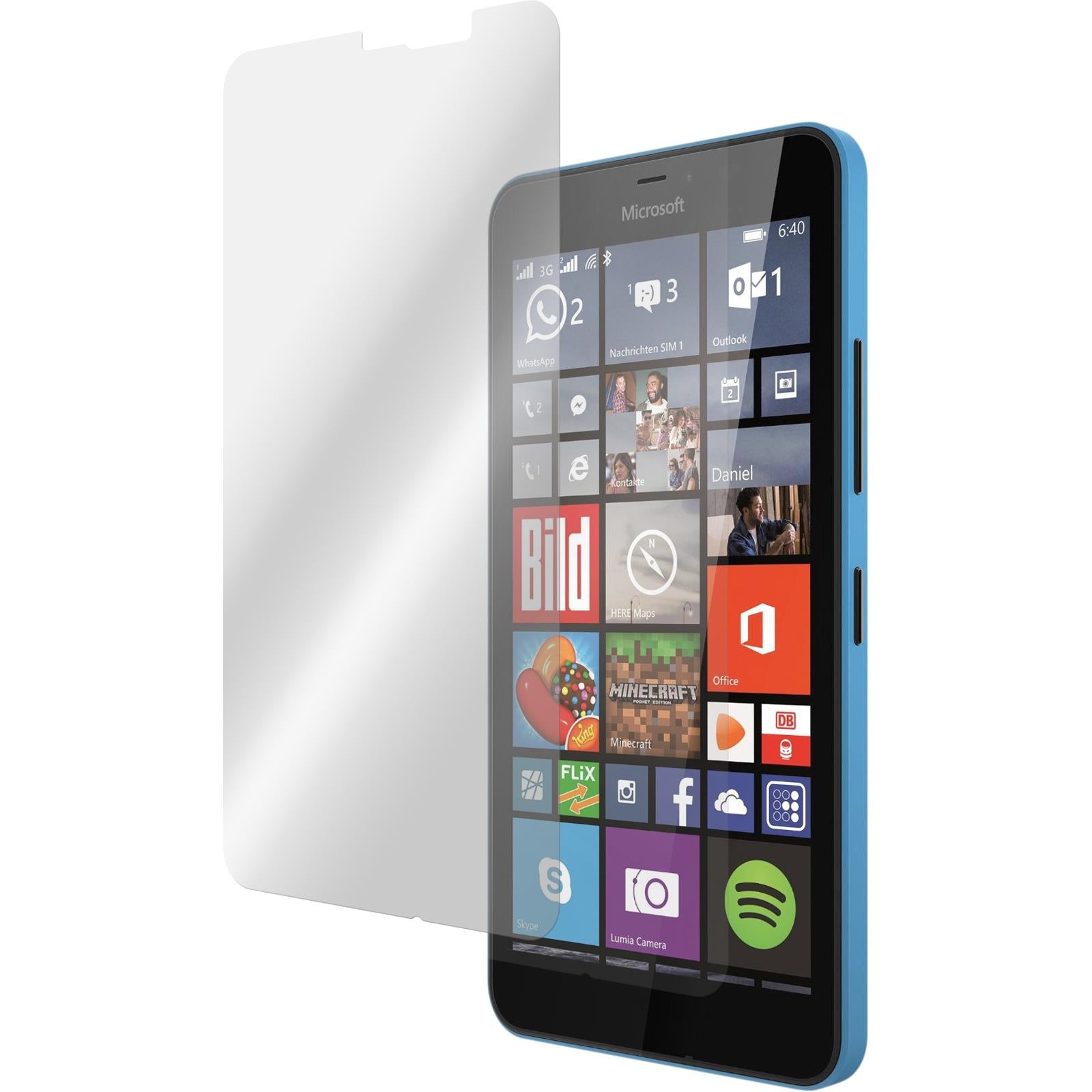 4 x Microsoft Lumia 640 XL Displayschutzfolie matt