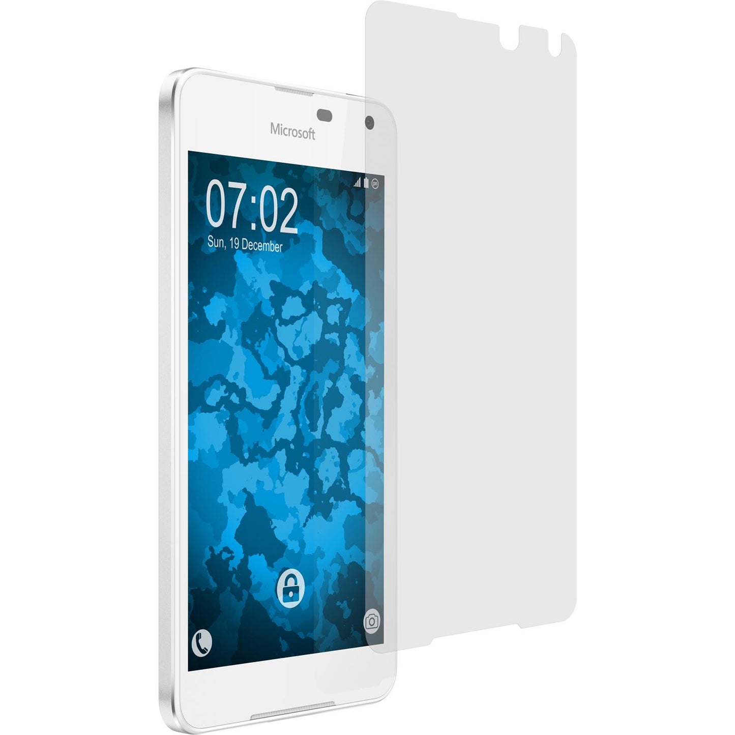 4 x Microsoft Lumia 650 Displayschutzfolie matt