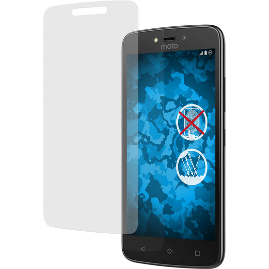 4 x Lenovo Moto C Displayschutzfolie matt