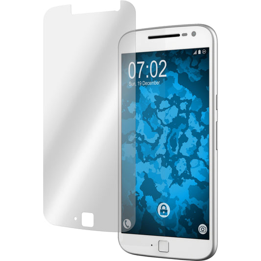 4 x Motorola Moto G4 Plus Displayschutzfolie klar