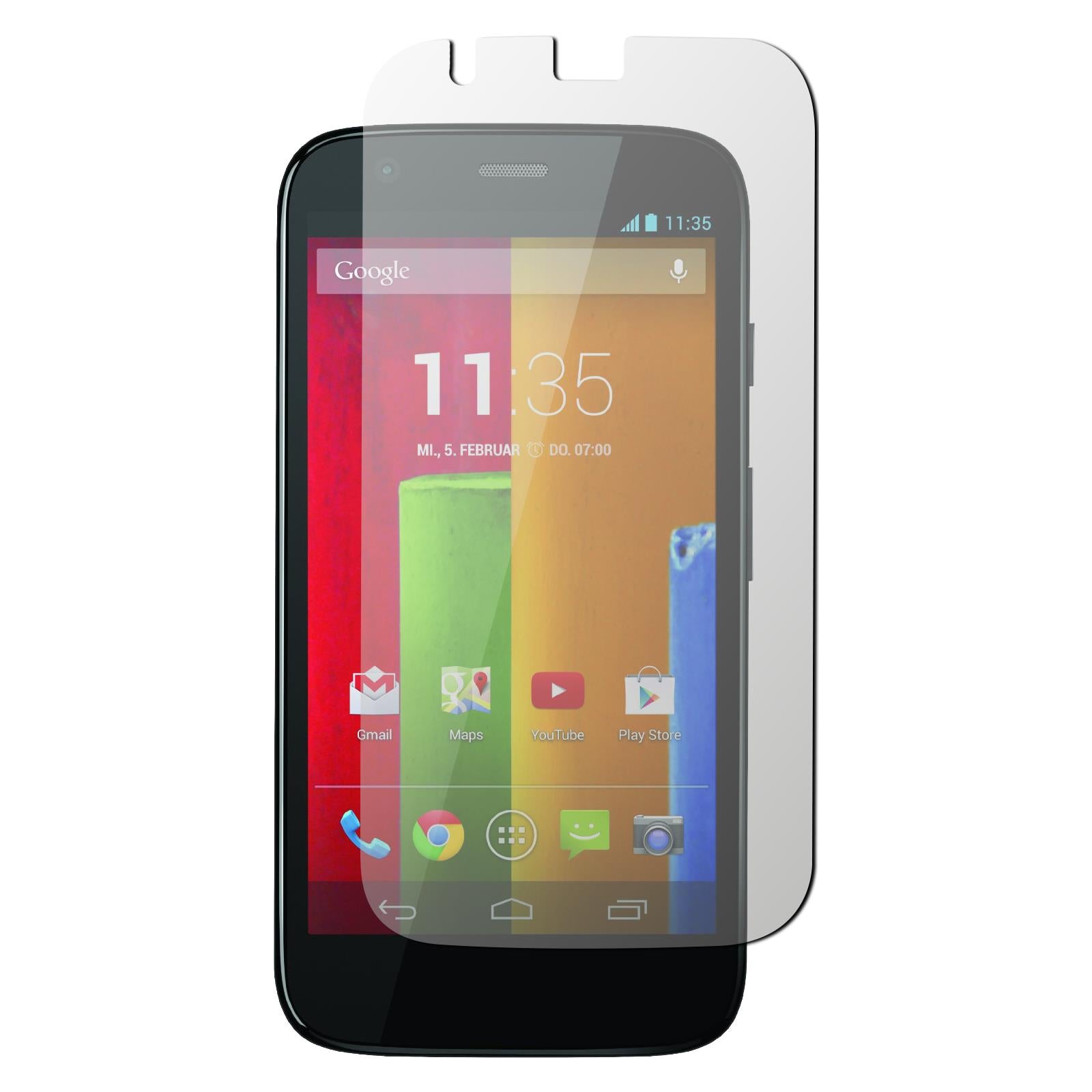 4 x Motorola Moto G Displayschutzfolie klar