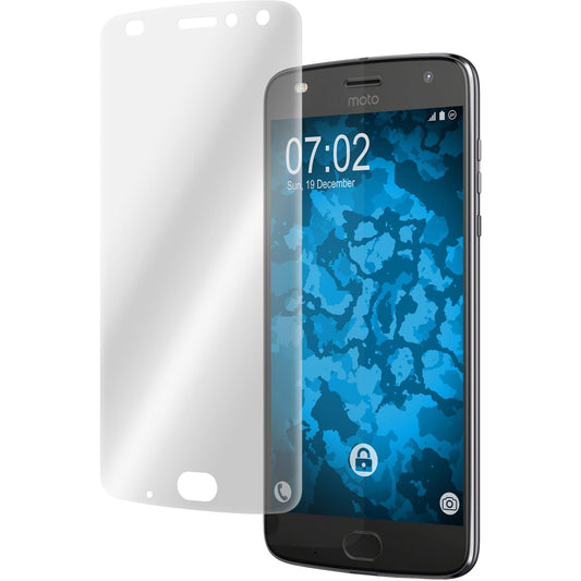 4 x Lenovo Moto Z2 Play Displayschutzfolie klar Flexible Fol