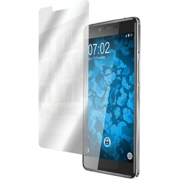 4 x  OnePlus X Displayschutzfolie verspiegelt