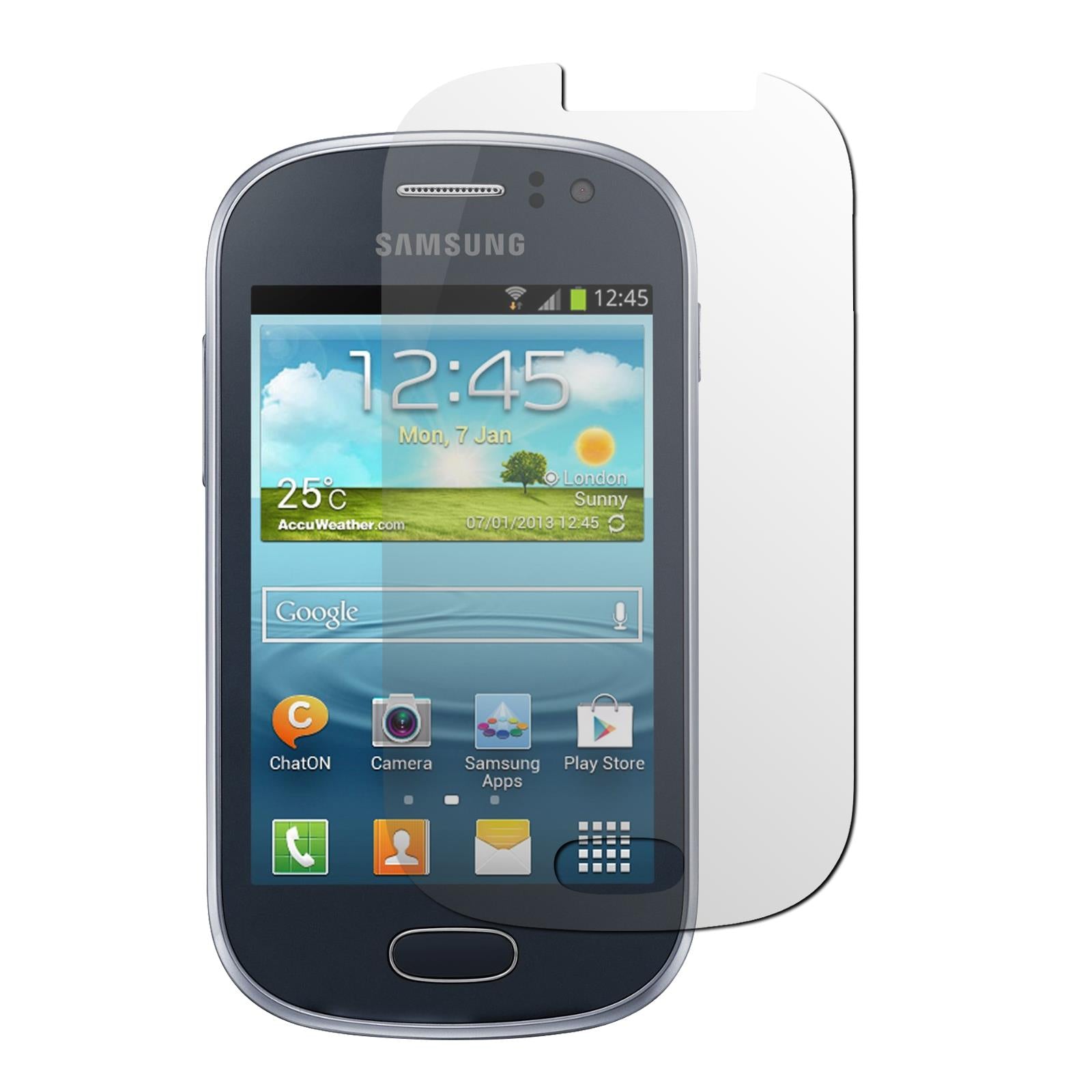 4 x Samsung Galaxy Fame Displayschutzfolie klar