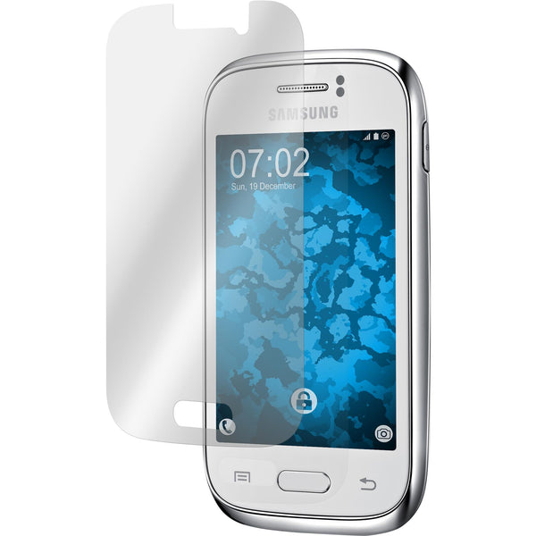 4 x Samsung Galaxy Young Displayschutzfolie klar