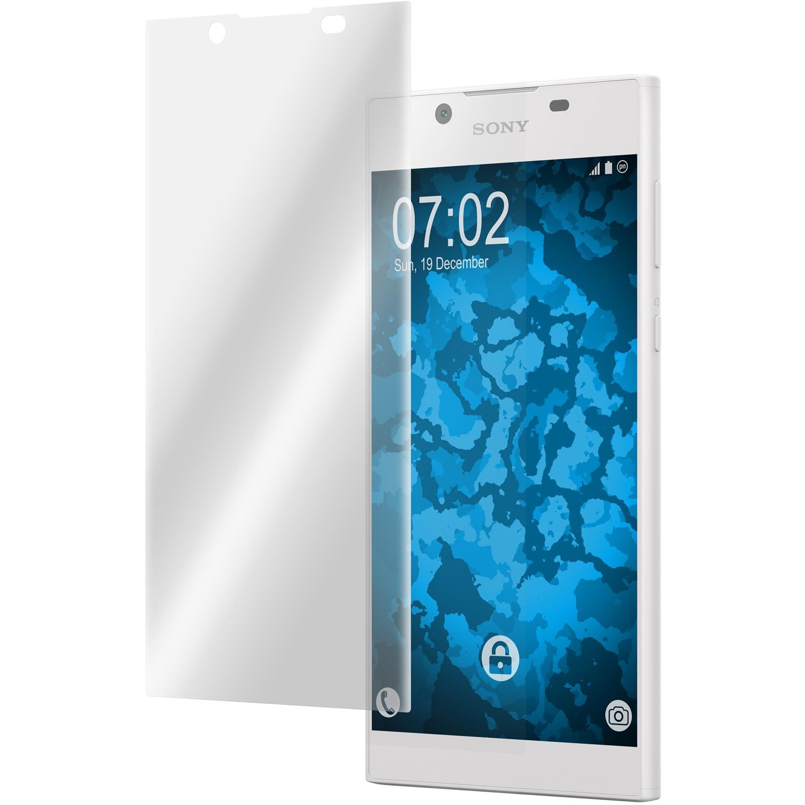 4 x Sony Xperia L1 Displayschutzfolie klar Flexible Folien