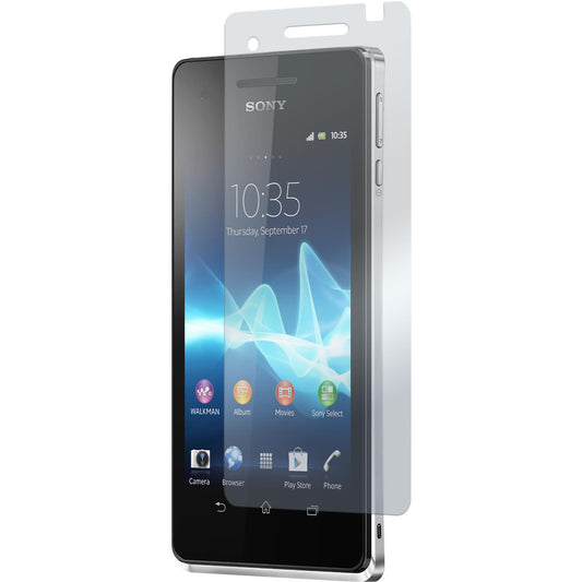 4 x Sony Xperia V Displayschutzfolie klar