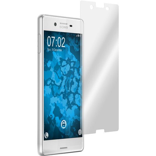 4 x Sony Xperia X Displayschutzfolie klar