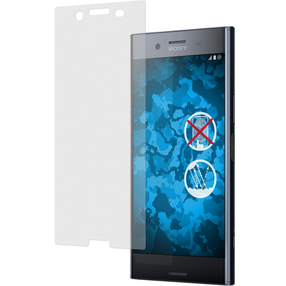 4 x Sony Xperia XZ Premium Displayschutzfolie matt