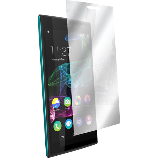 4 x Wiko Ridge 4G Displayschutzfolie verspiegelt