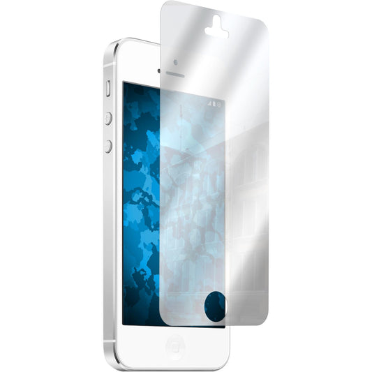 6 x Apple iPhone 5s Displayschutzfolie verspiegelt