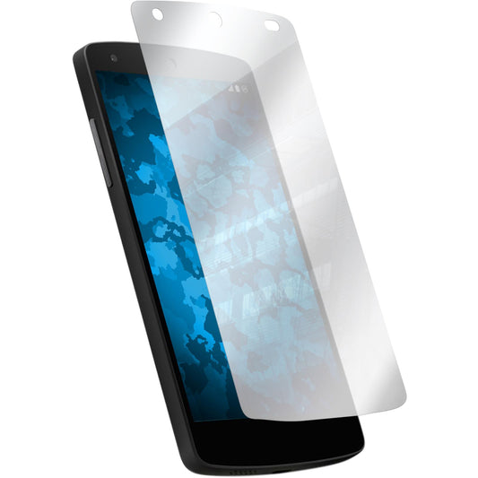 6 x Google Nexus 5 Displayschutzfolie verspiegelt
