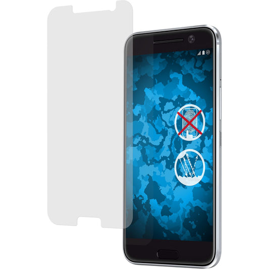 6 x HTC 10 Displayschutzfolie matt
