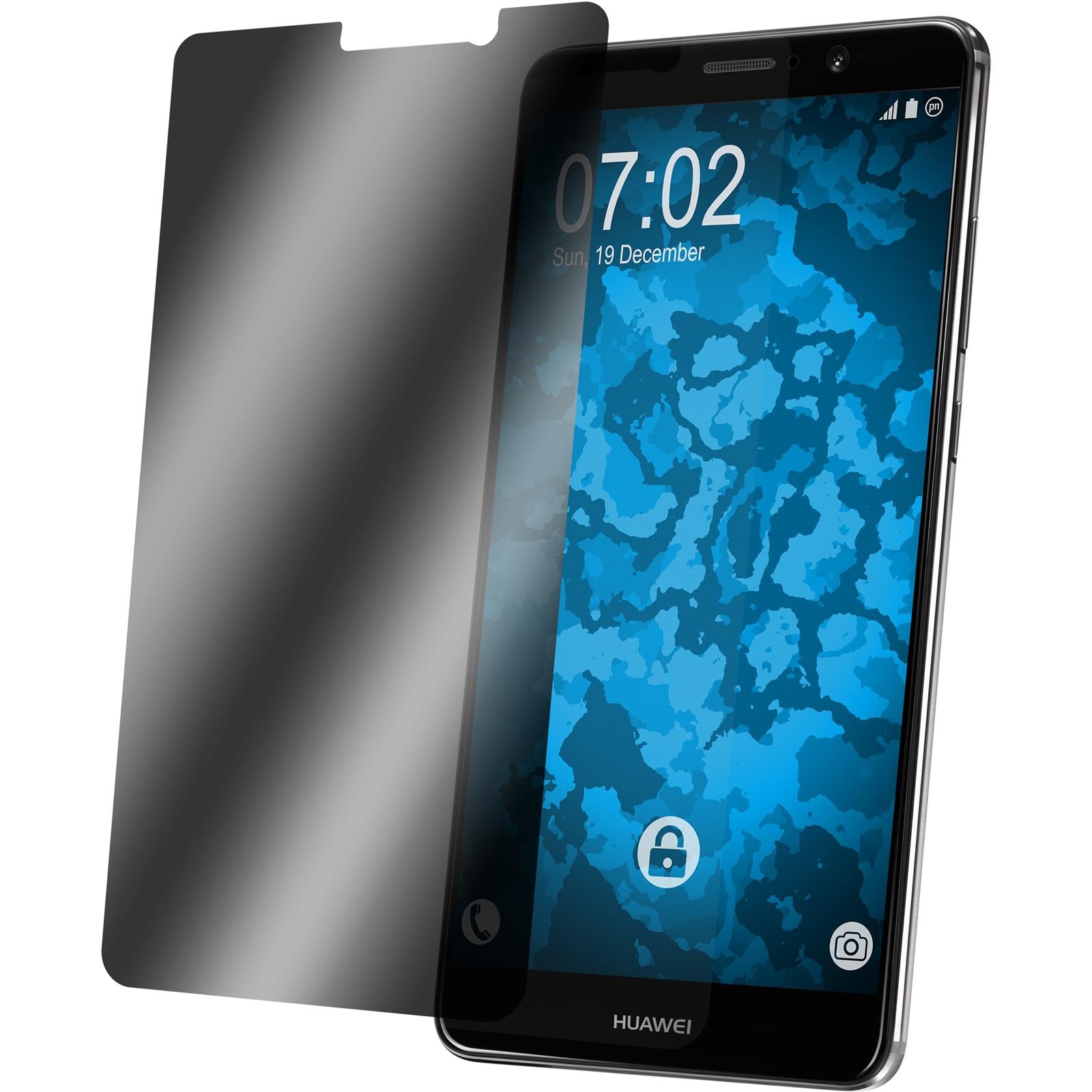 6 x Huawei Mate 9 Displayschutzfolie Privacy