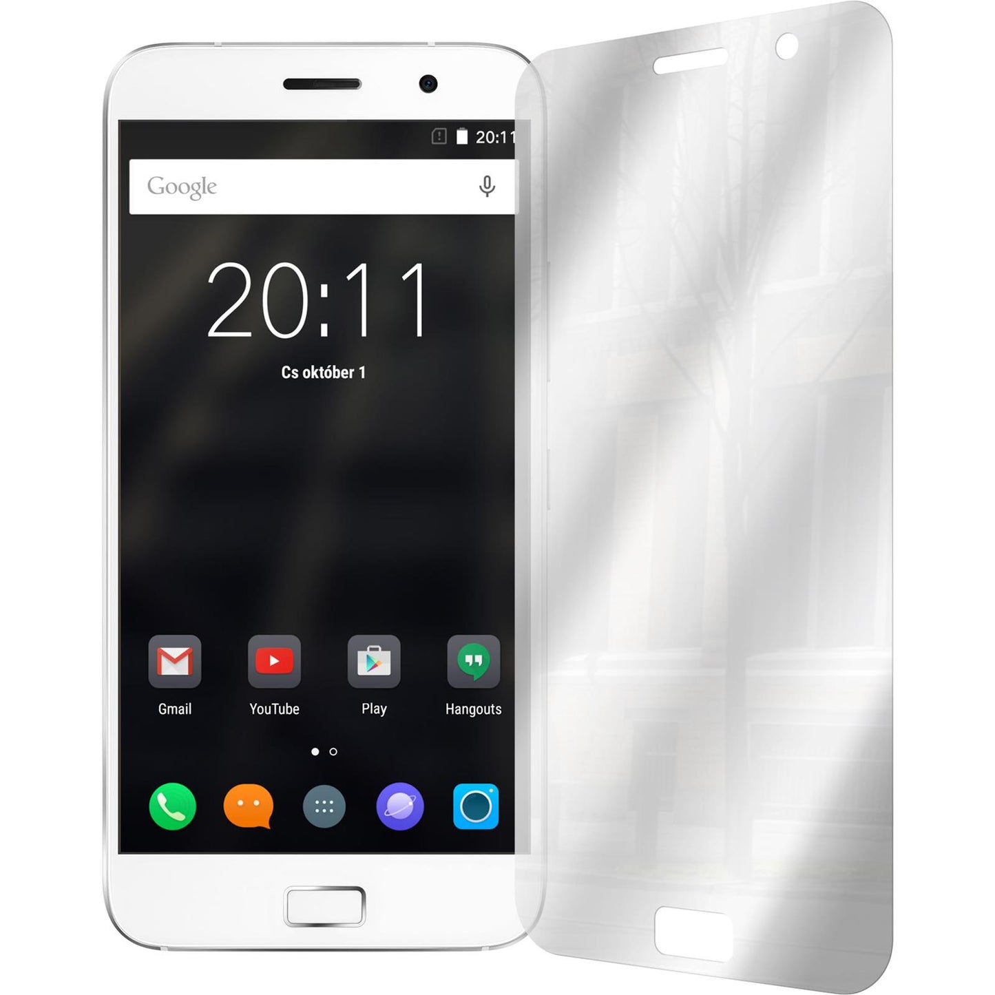 6 x Lenovo ZUK Z1 Displayschutzfolie verspiegelt