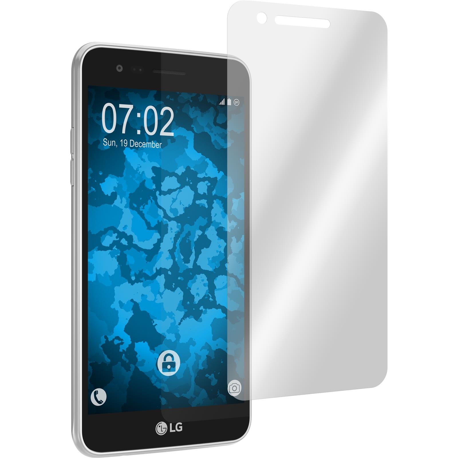 6 x LG K4 2017 Displayschutzfolie klar