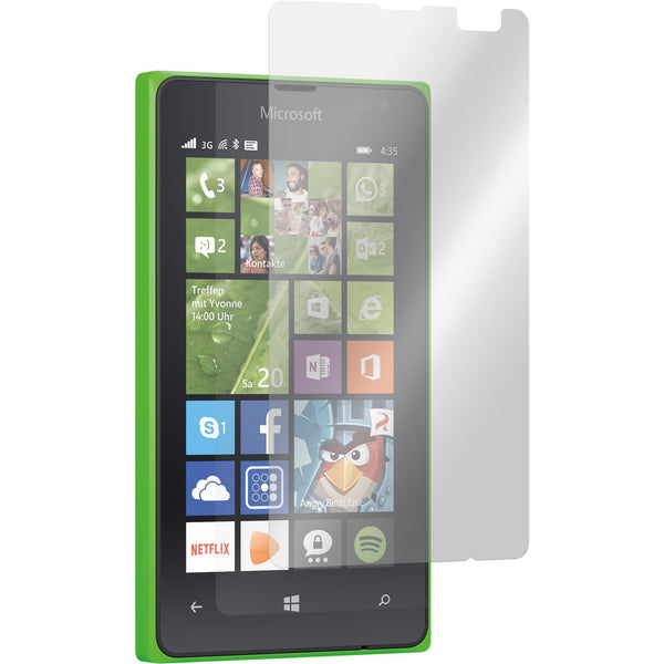 6 x Microsoft Lumia 435 Displayschutzfolie klar