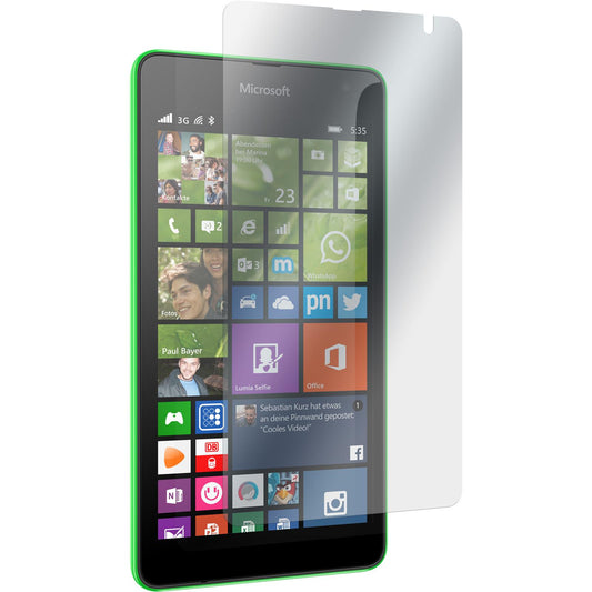 6 x Microsoft Lumia 535 Displayschutzfolie klar