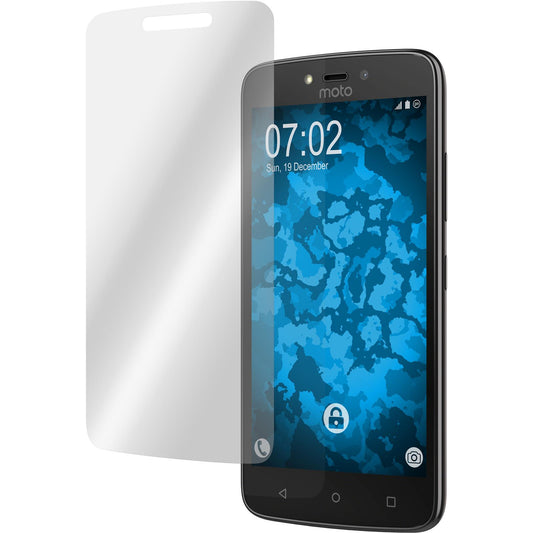 6 x Lenovo Moto C Displayschutzfolie klar