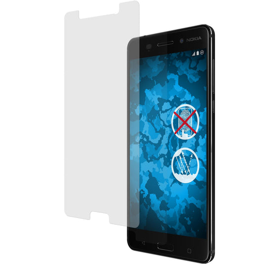 6 x  Nokia 6 Displayschutzfolie matt