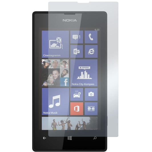 6 x  Nokia Lumia 520 Displayschutzfolie matt