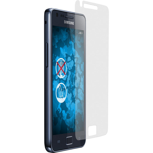 6 x Samsung Galaxy S2 Displayschutzfolie matt