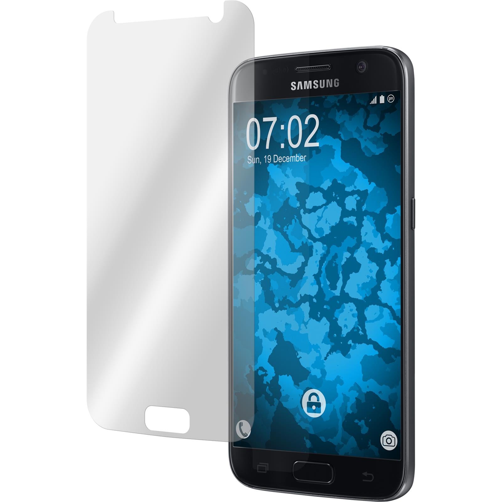 6 x Samsung Galaxy S7 Displayschutzfolie klar