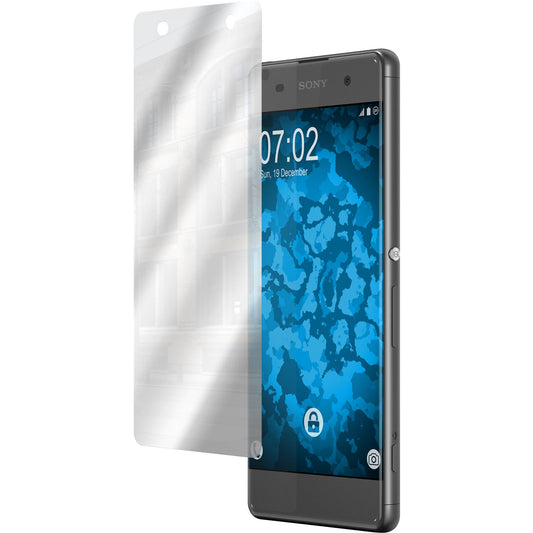 6 x Sony Xperia XA Displayschutzfolie verspiegelt