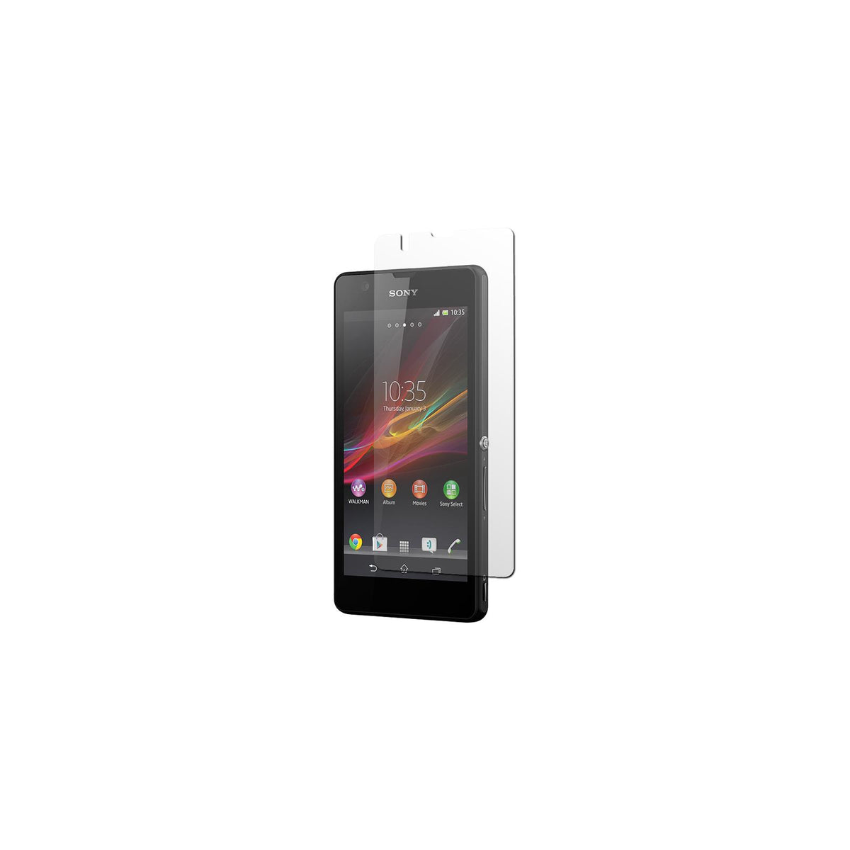6 x Sony Xperia ZR Displayschutzfolie klar