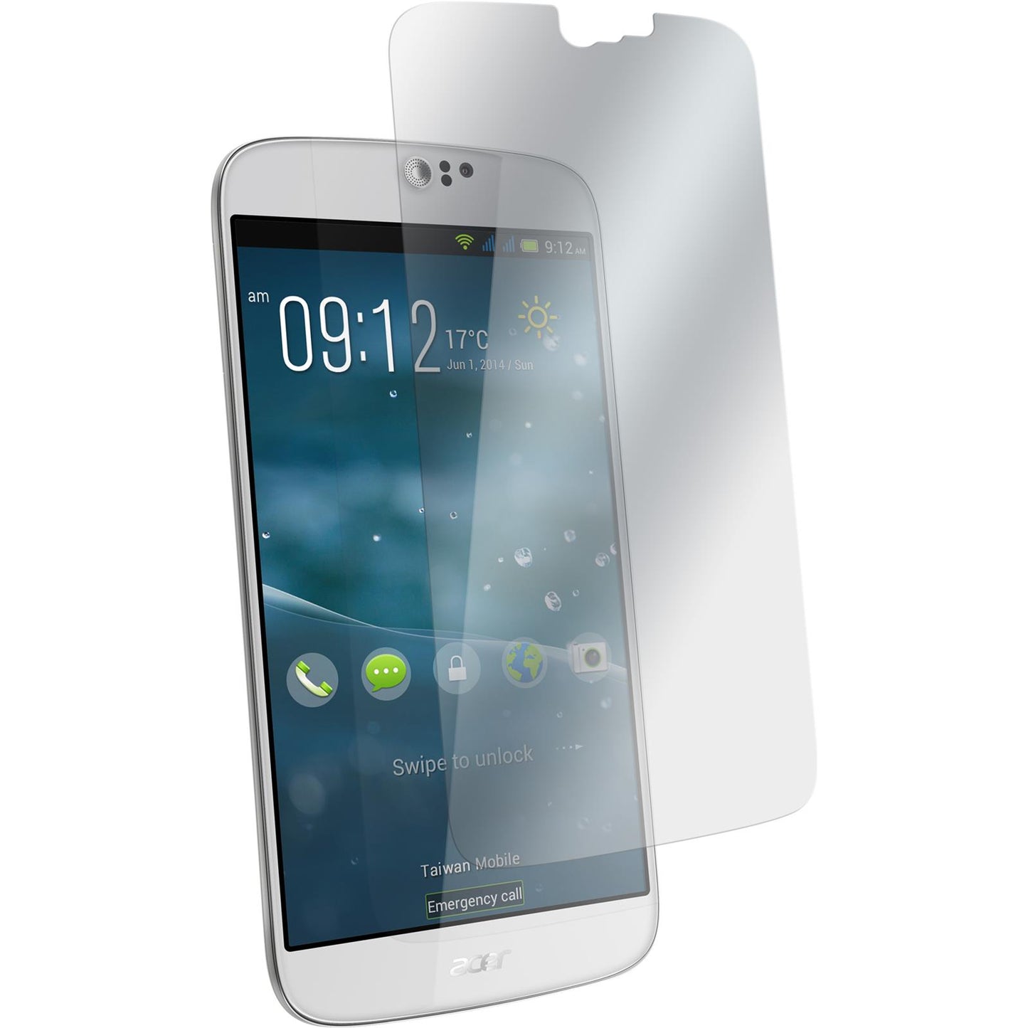 8 x Acer Liquid Jade S Displayschutzfolie matt