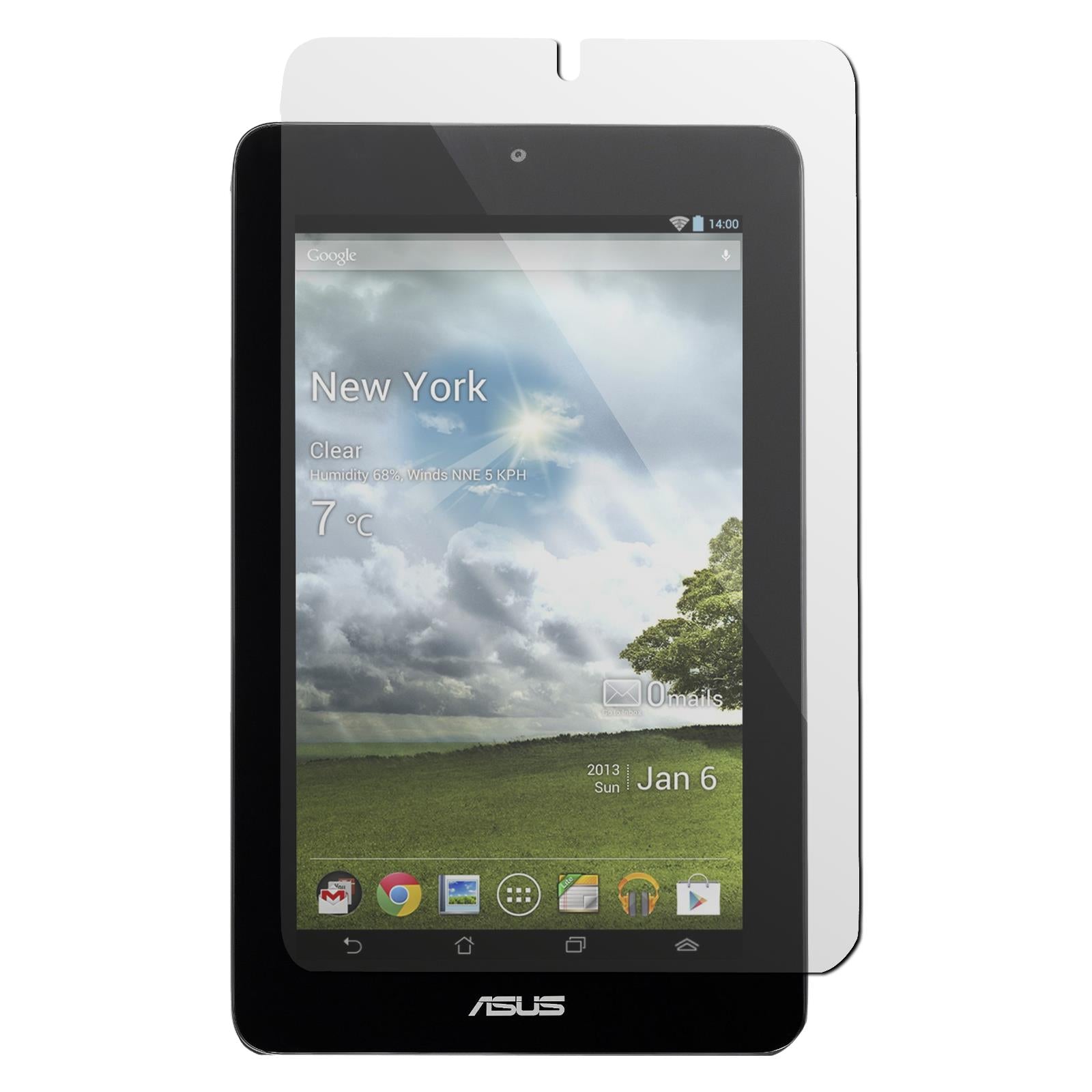 8 x Asus MeMo Pad ME172V Displayschutzfolie matt