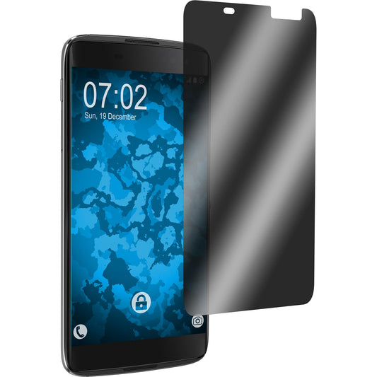 8 x BlackBerry DTEK60 Displayschutzfolie Privacy